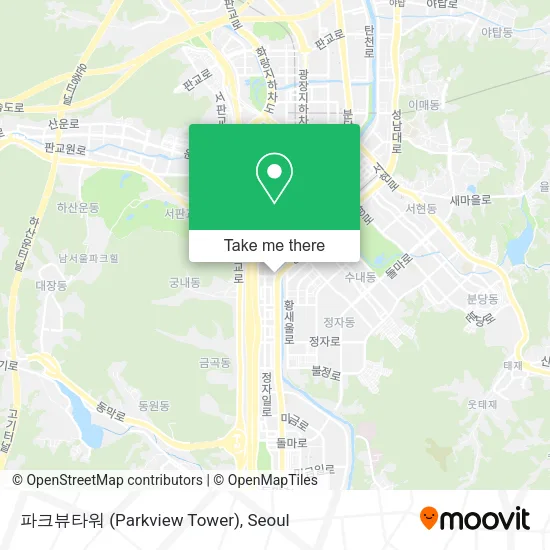 파크뷰타워 (Parkview Tower) map
