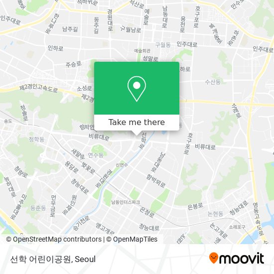 선학 어린이공원 map