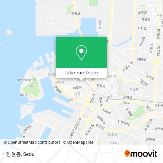 인현동 map