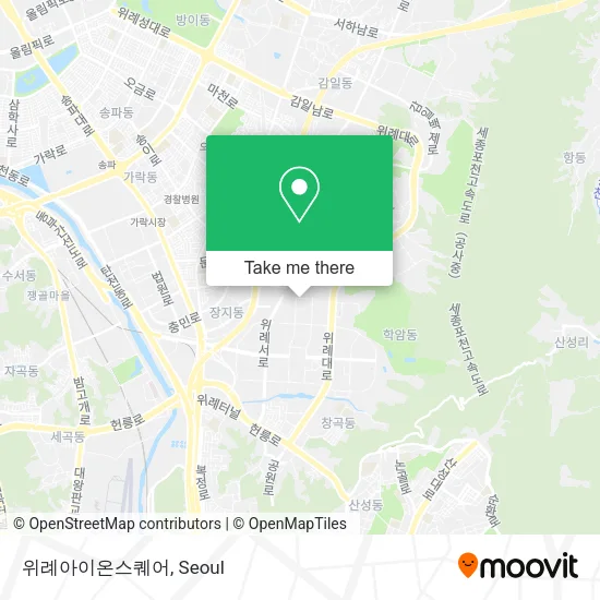 위례아이온스퀘어 map