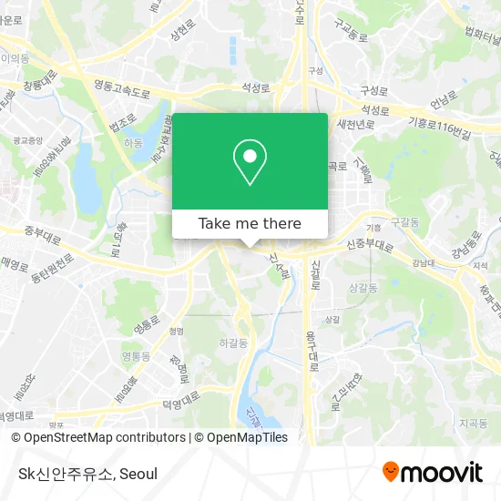 Sk신안주유소 map