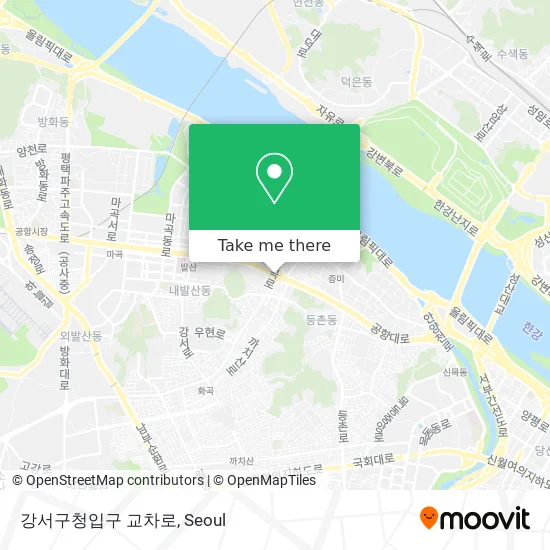 강서구청입구 교차로 map