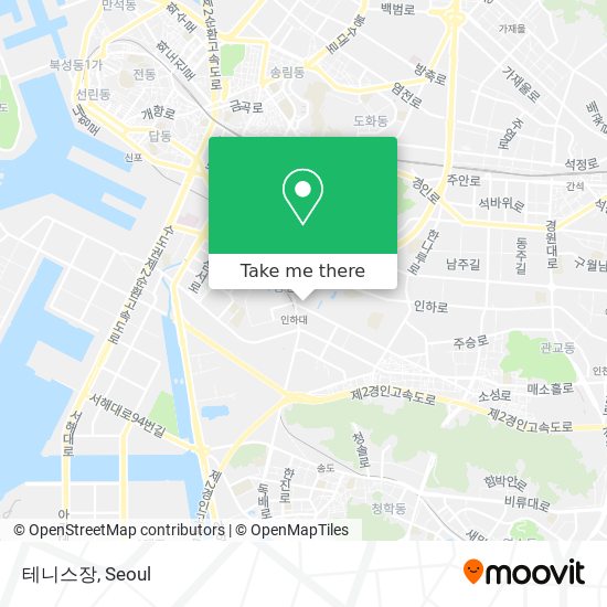 테니스장 map