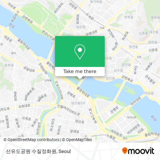 선유도공원 수질정화원 map