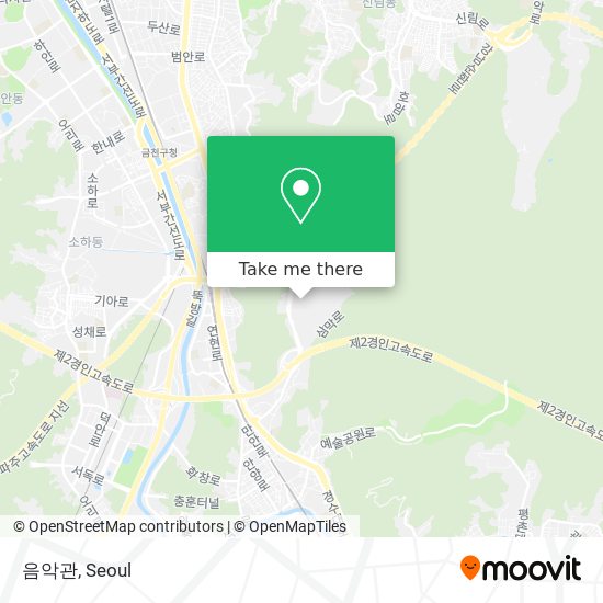음악관 map