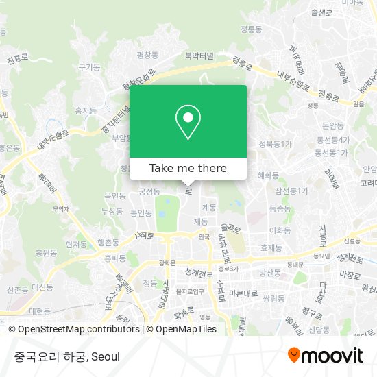 중국요리 하궁 map