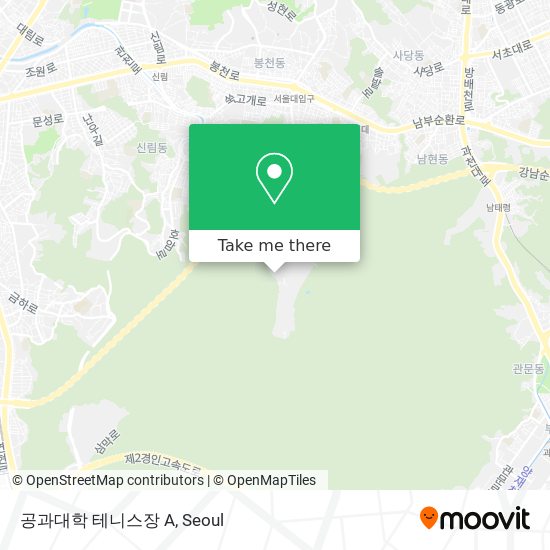 공과대학 테니스장 A map