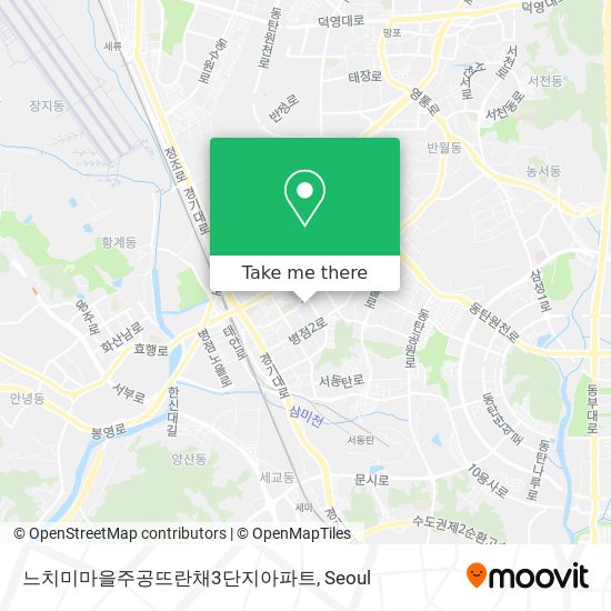 느치미마을주공뜨란채3단지아파트 map