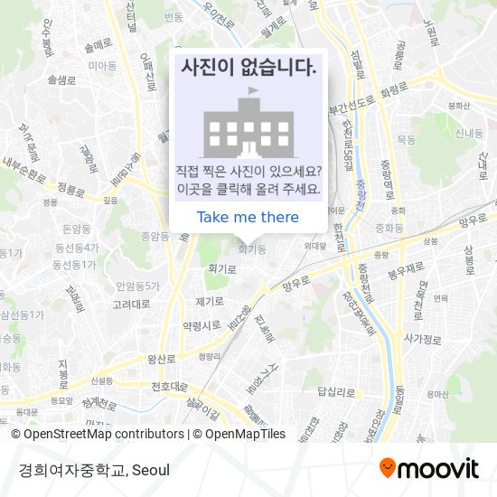경희여자중학교 map