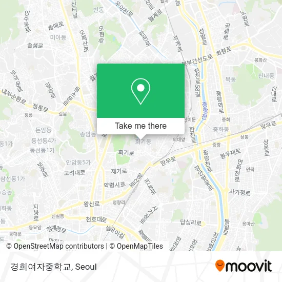 경희여자중학교 map