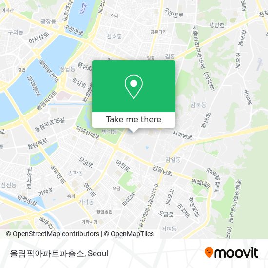 올림픽아파트파출소 map