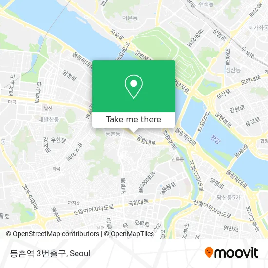 등촌역 3번출구 map