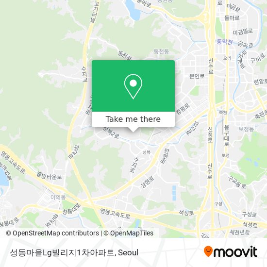 성동마을Lg빌리지1차아파트 map