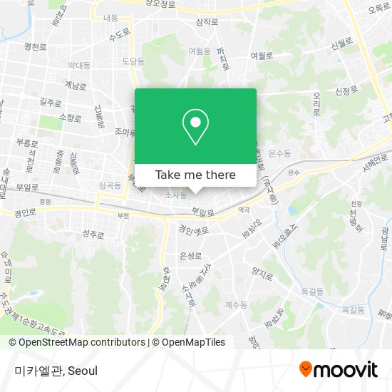 미카엘관 map