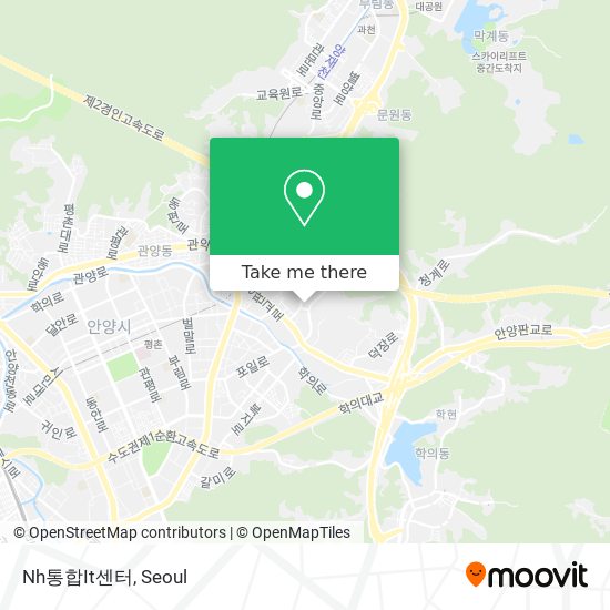 Nh통합It센터 map