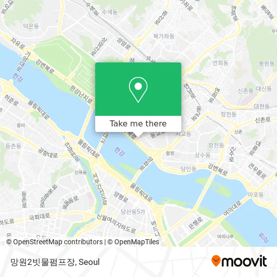 망원2빗물펌프장 map