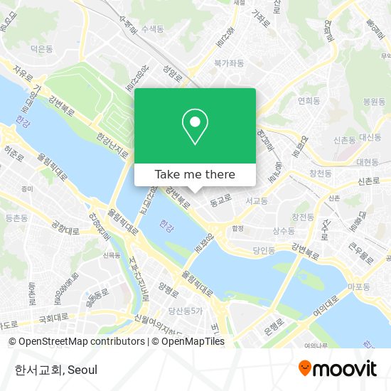 한서교회 map