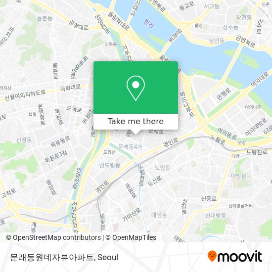 문래동원데자뷰아파트 map