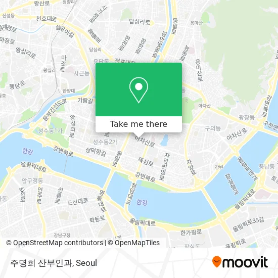 주명희 산부인과 map
