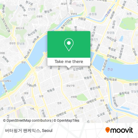 버터핑거 팬케익스 map