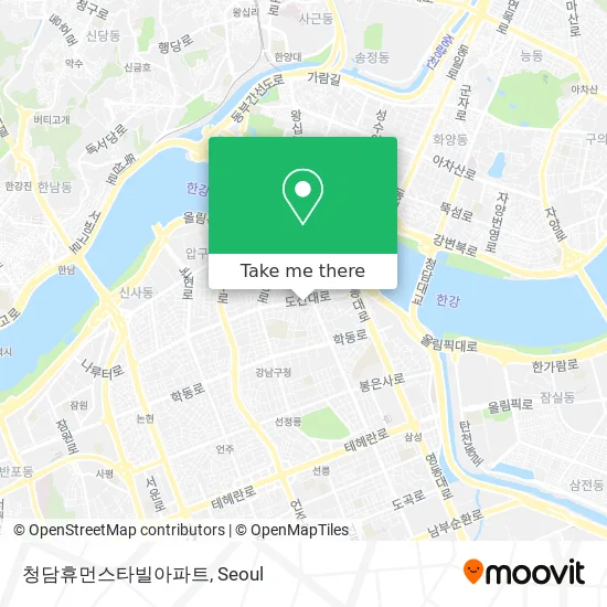 청담휴먼스타빌아파트 map