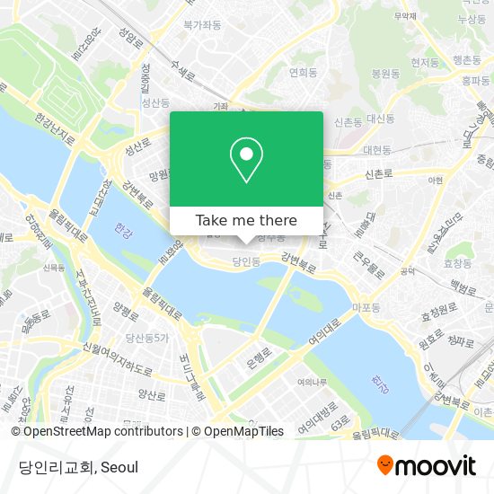 당인리교회 map