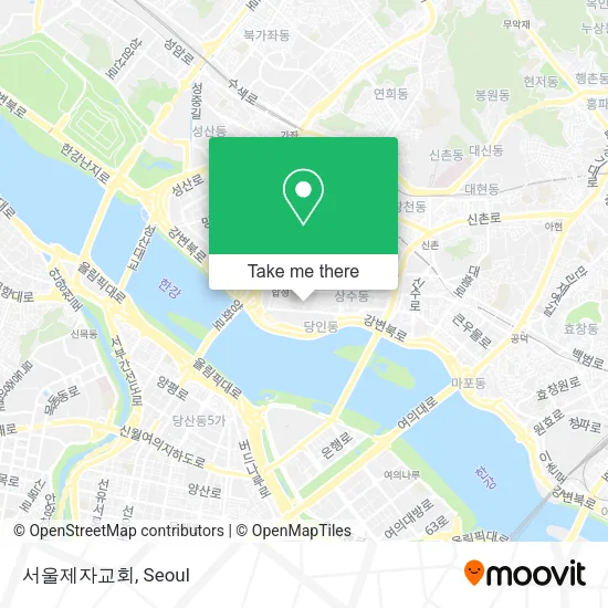 서울제자교회 map