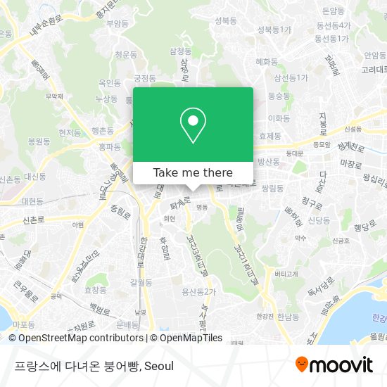 프랑스에 다녀온 붕어빵 map