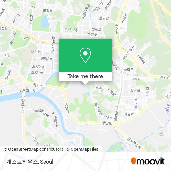 게스트하우스 map