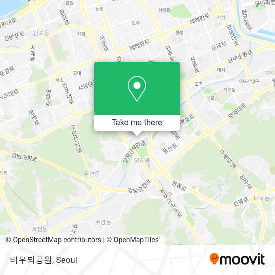 바우뫼공원 map