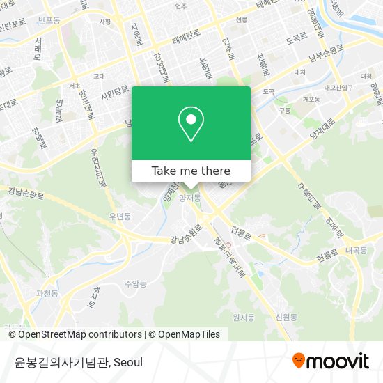 윤봉길의사기념관 map