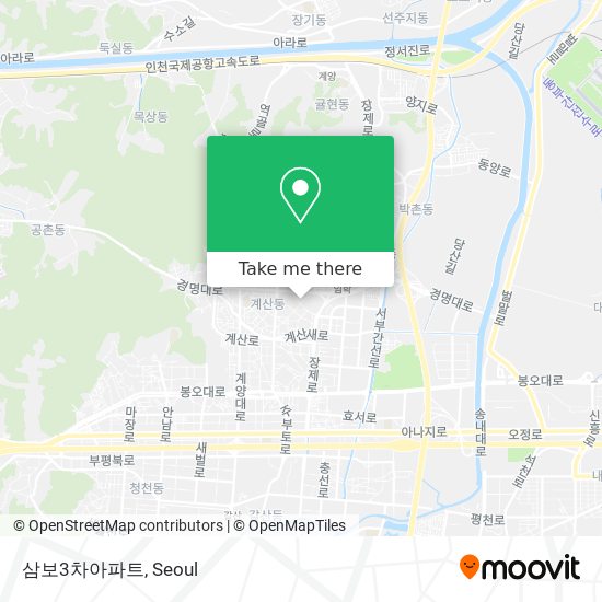 삼보3차아파트 map