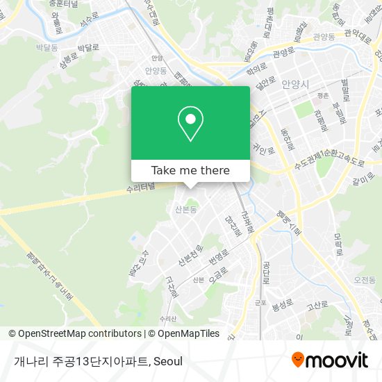 개나리 주공13단지아파트 map