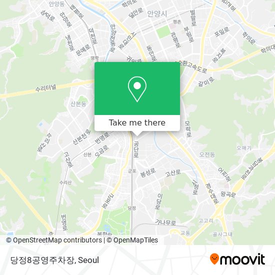 당정8공영주차장 map