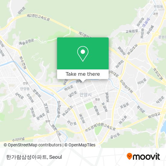 한가람삼성아파트 map