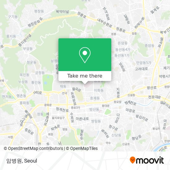 암병원 map