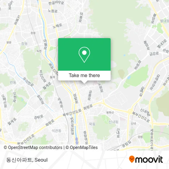 동신아파트 map