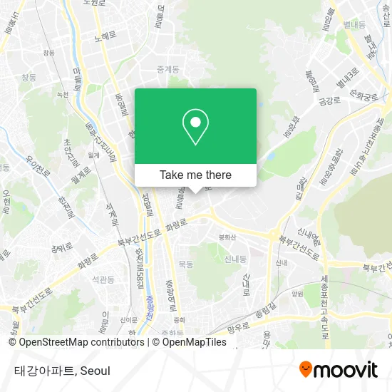 태강아파트 map