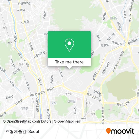 조형예술관 map