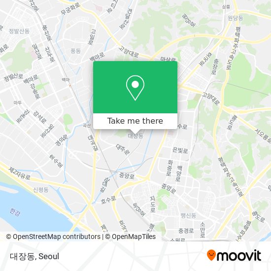 대장동 map