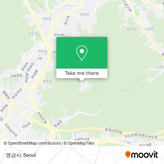 맹금사 map