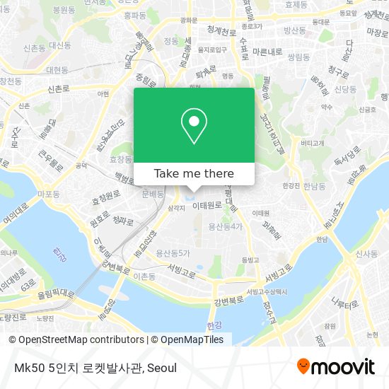 Mk50 5인치 로켓발사관 map