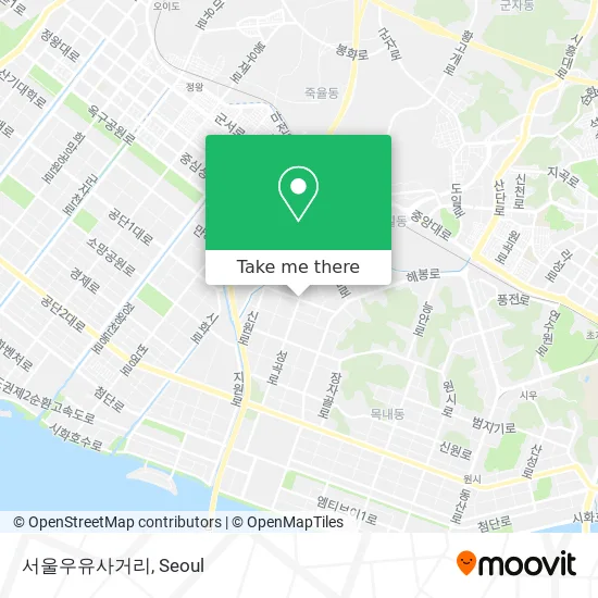 서울우유사거리 map