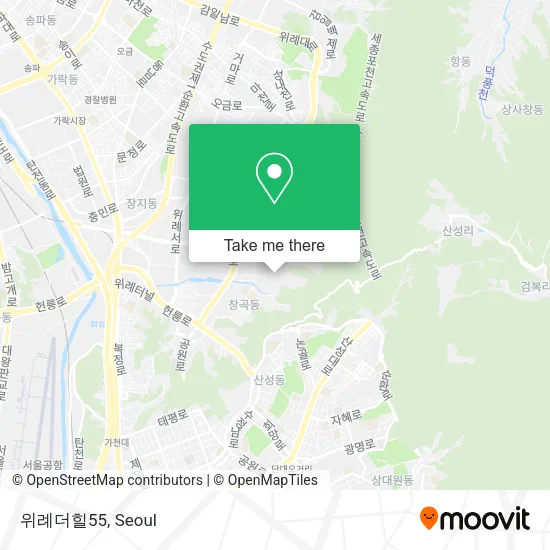 위례더힐55 map