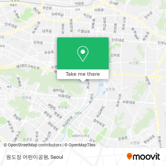 원도장 어린이공원 map