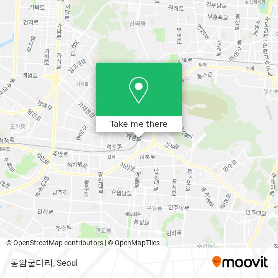 동암굴다리 map