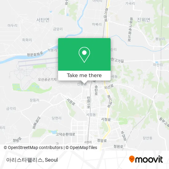 아리스타팰리스 map