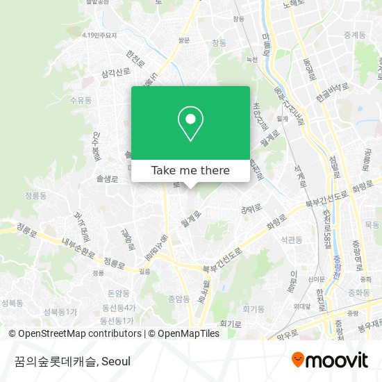 꿈의숲롯데캐슬 map