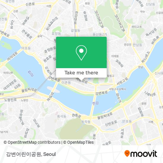 강변어린이공원 map