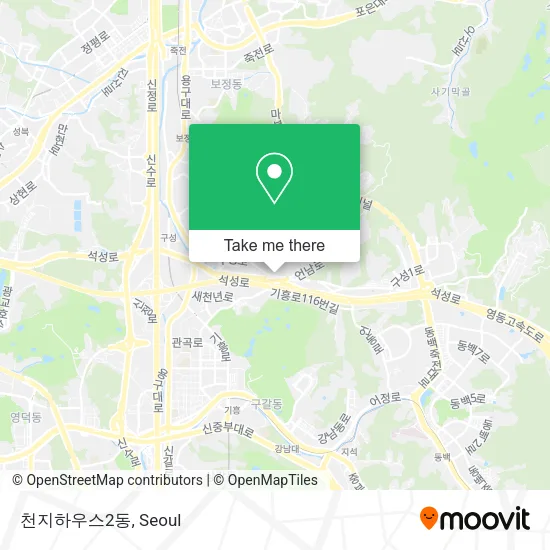 천지하우스2동 map